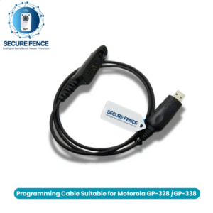 Black PVC Walkie Talkie Programming Cable, USB