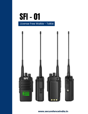 Lincense Free Walkie Talkie